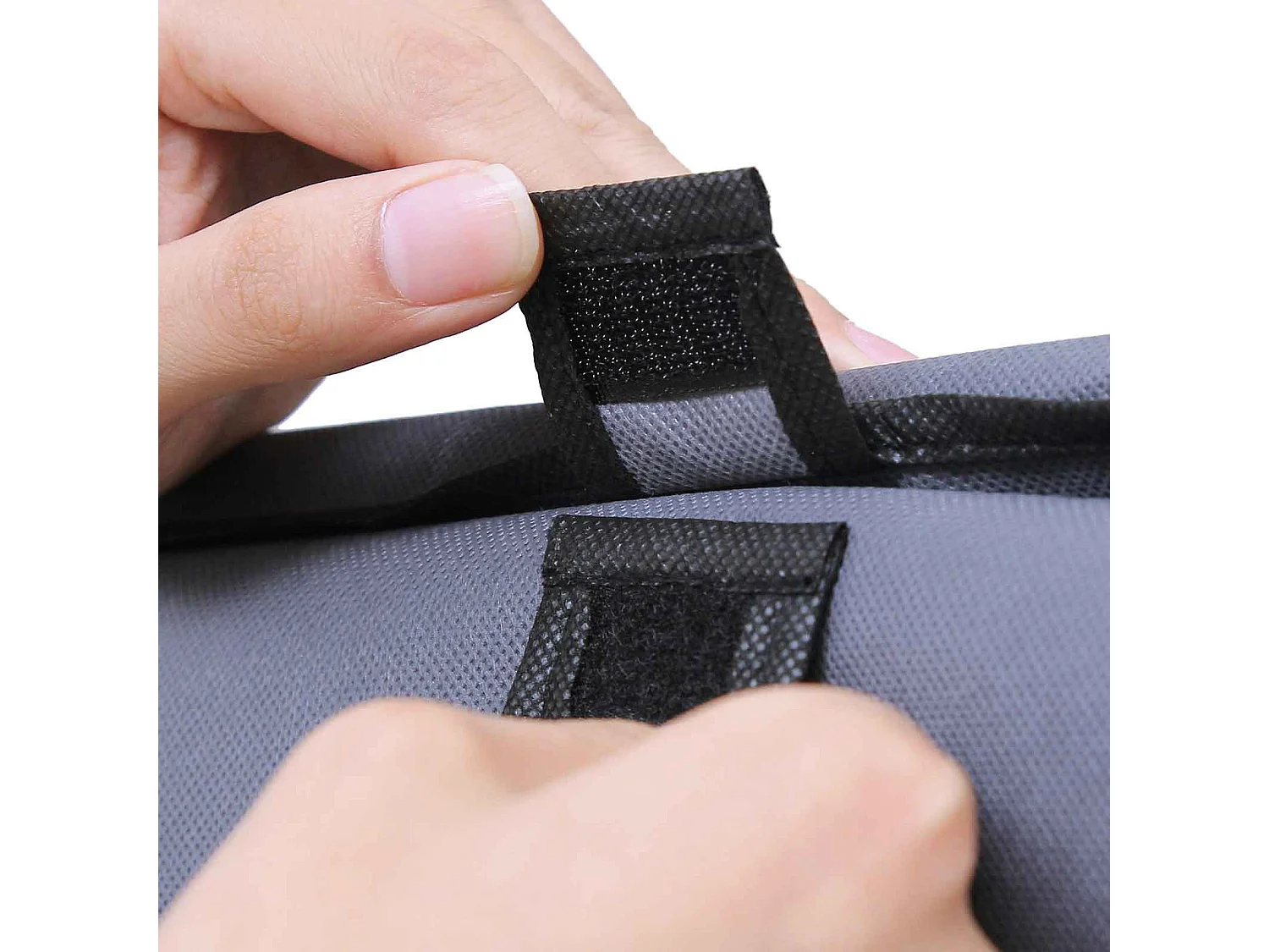 Schuhregal 85x28x162 cm grau