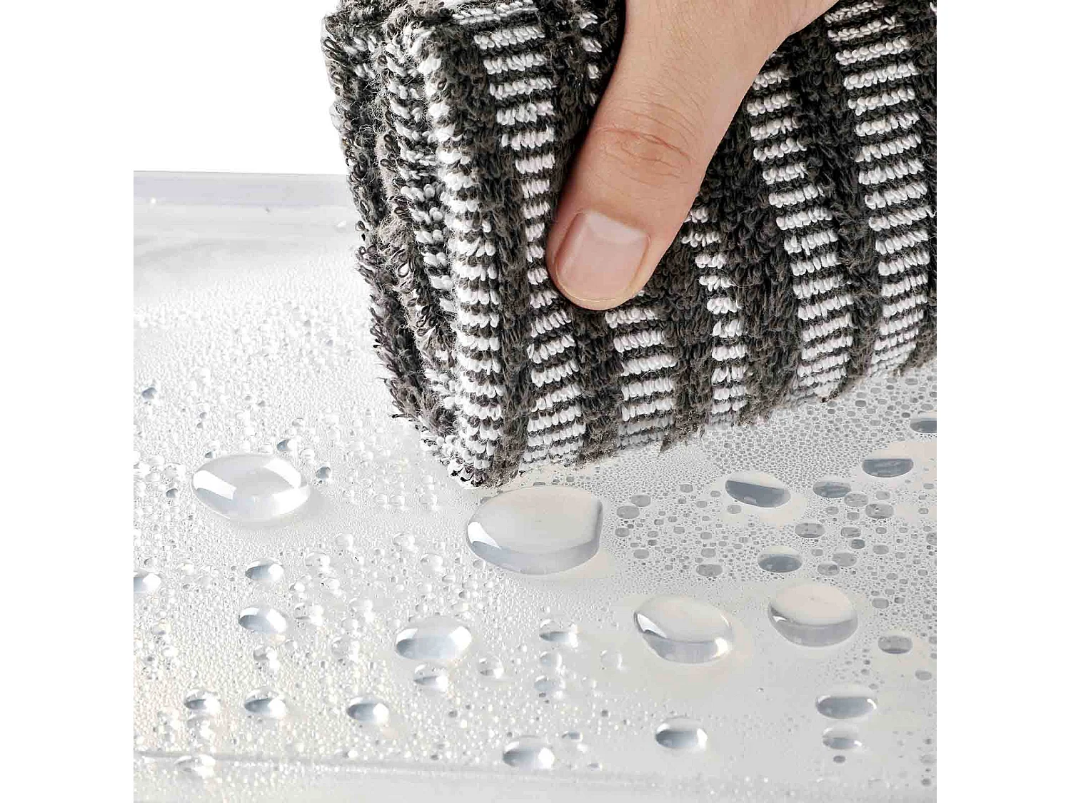 Boîte à chaussures en plastique 36x28x22 cm transparente