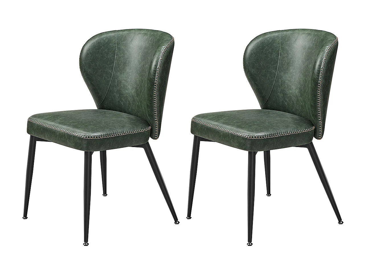 Esszimmerstuhl 52x55x79 cm grün Ekho