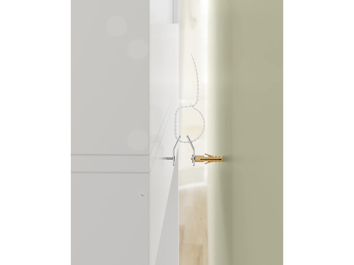 Dressing table 70x40x136 cm white Vanity Table