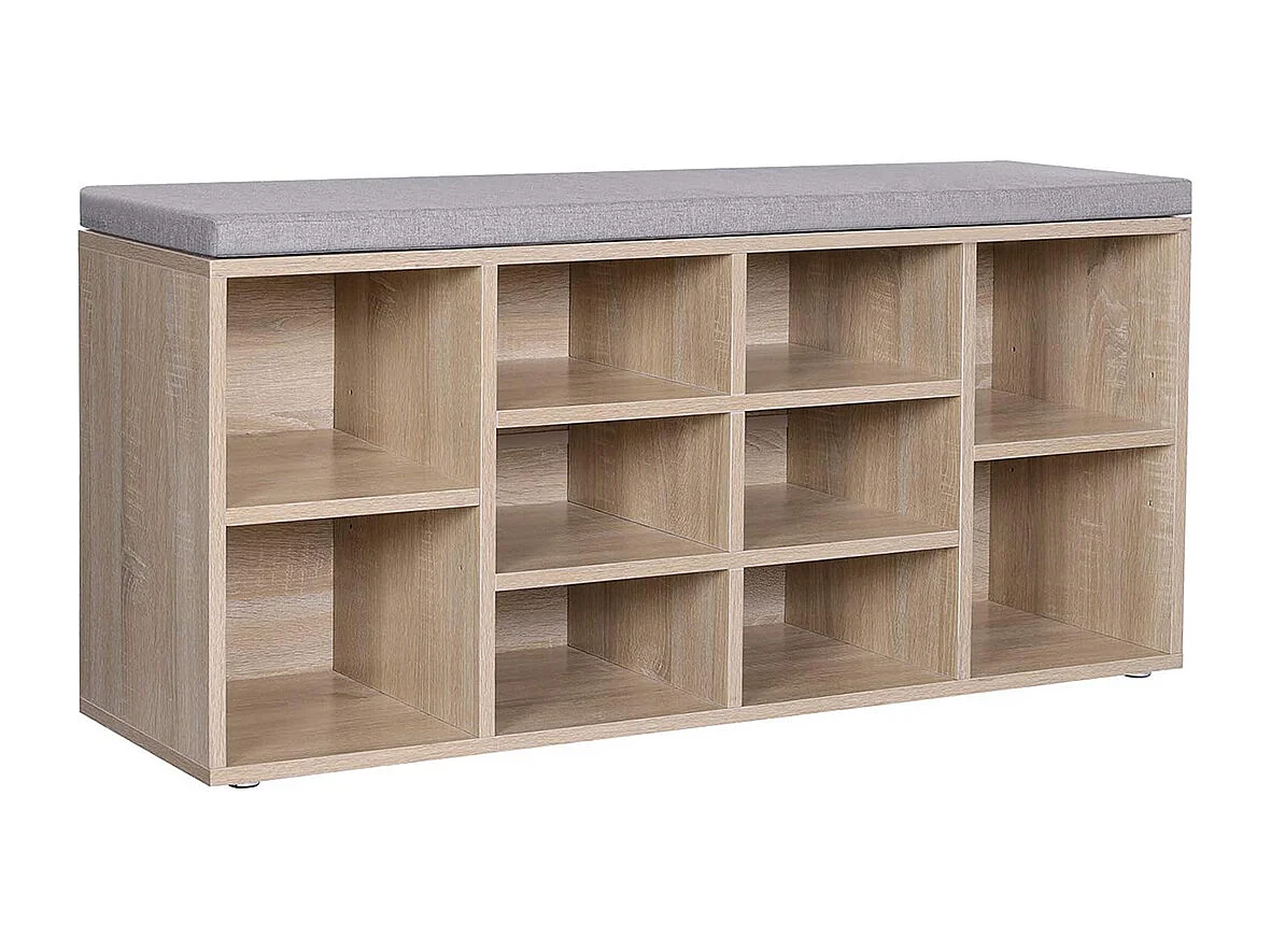 Schuhschrank 104x30x48 cm natur