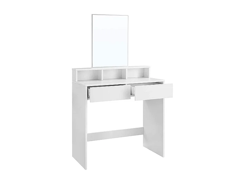 Coiffeuse 80x40x140 cm blanche