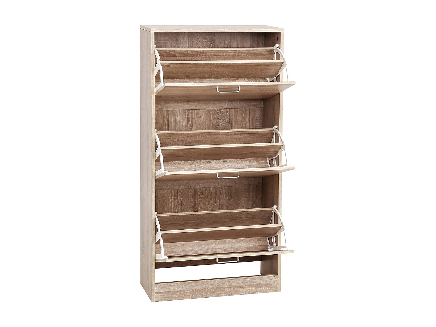 Schuhschrank 60x24x120 cm natur