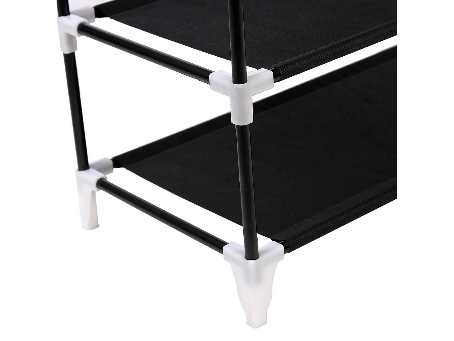 Schuhregal 58x28x160 cm schwarz rxj10h