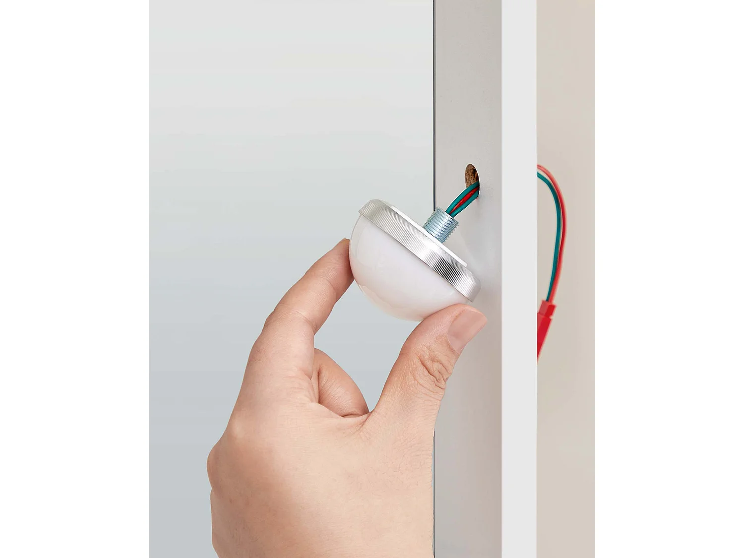 Coiffeuse 100x40x145 cm blanche