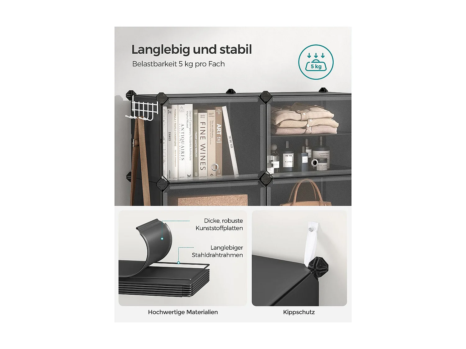 Étagère à chaussures 82x32x92 cm noir