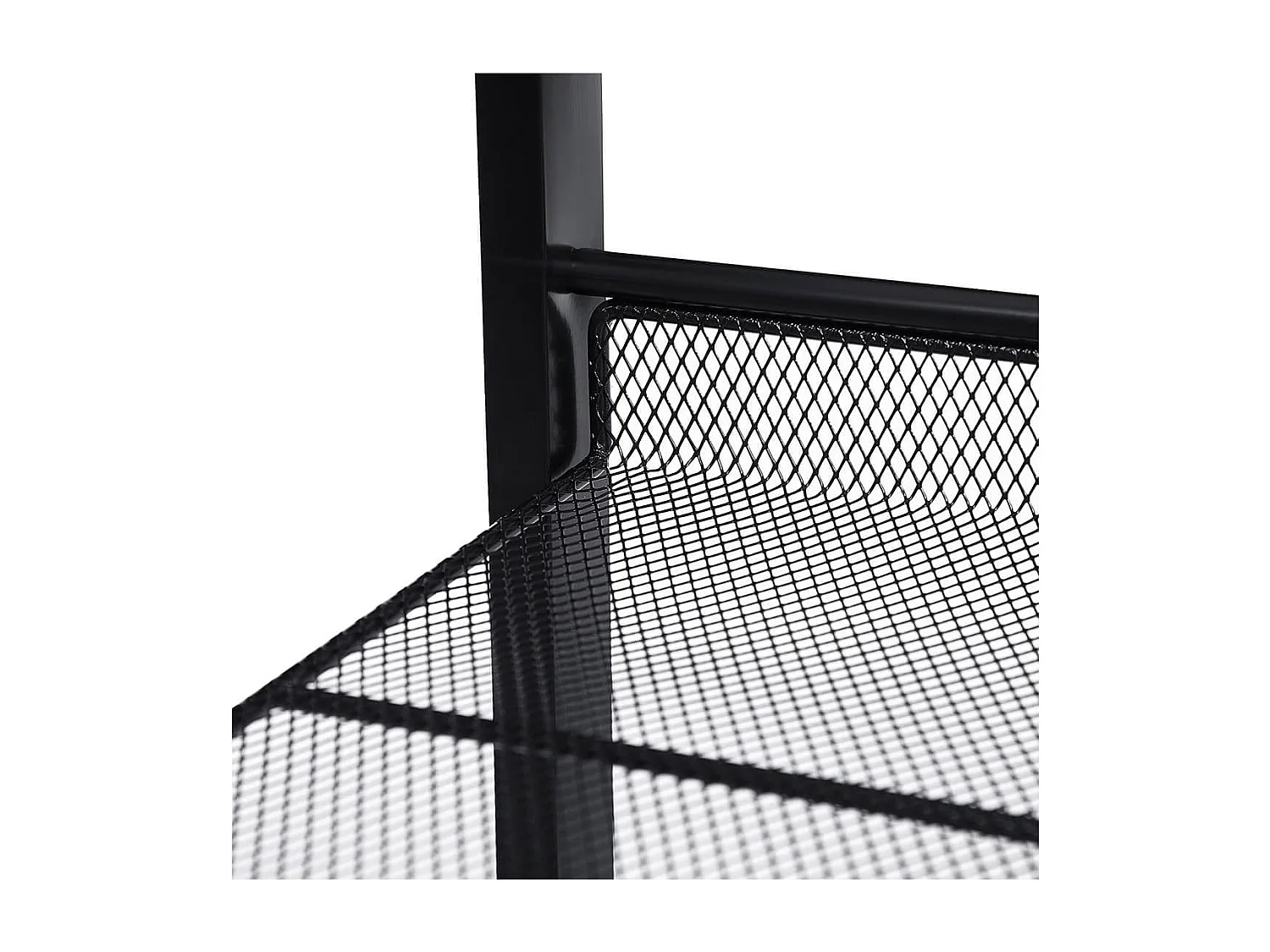 Schuhregal 74x30,5x61,5 cm schwarz