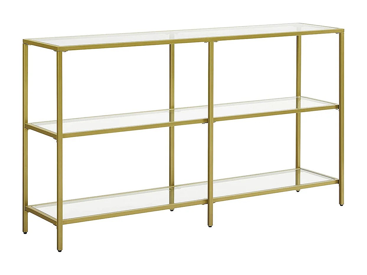 Consoletafel 130x30x73,3 cm goud
