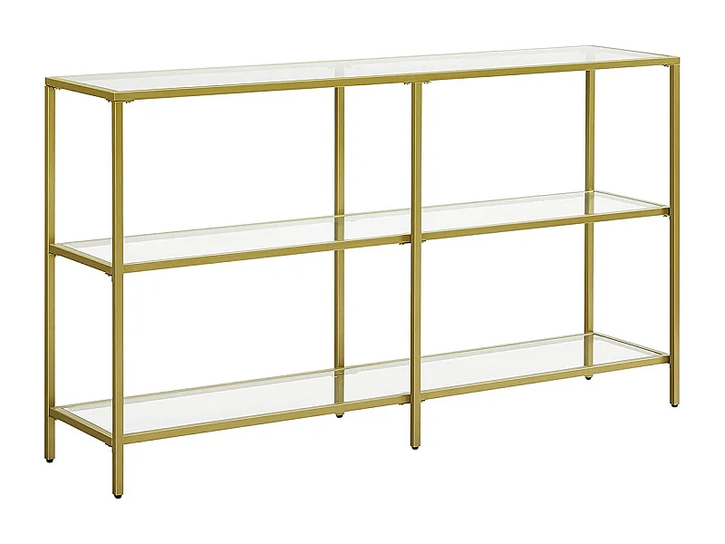 Consoletafel 130x30x73,3 cm goud