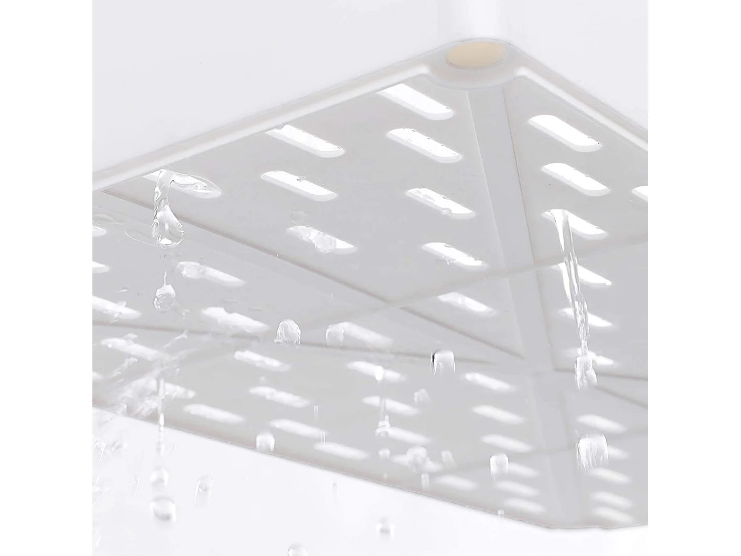 Storage trolley 42x22.5x61 cm white