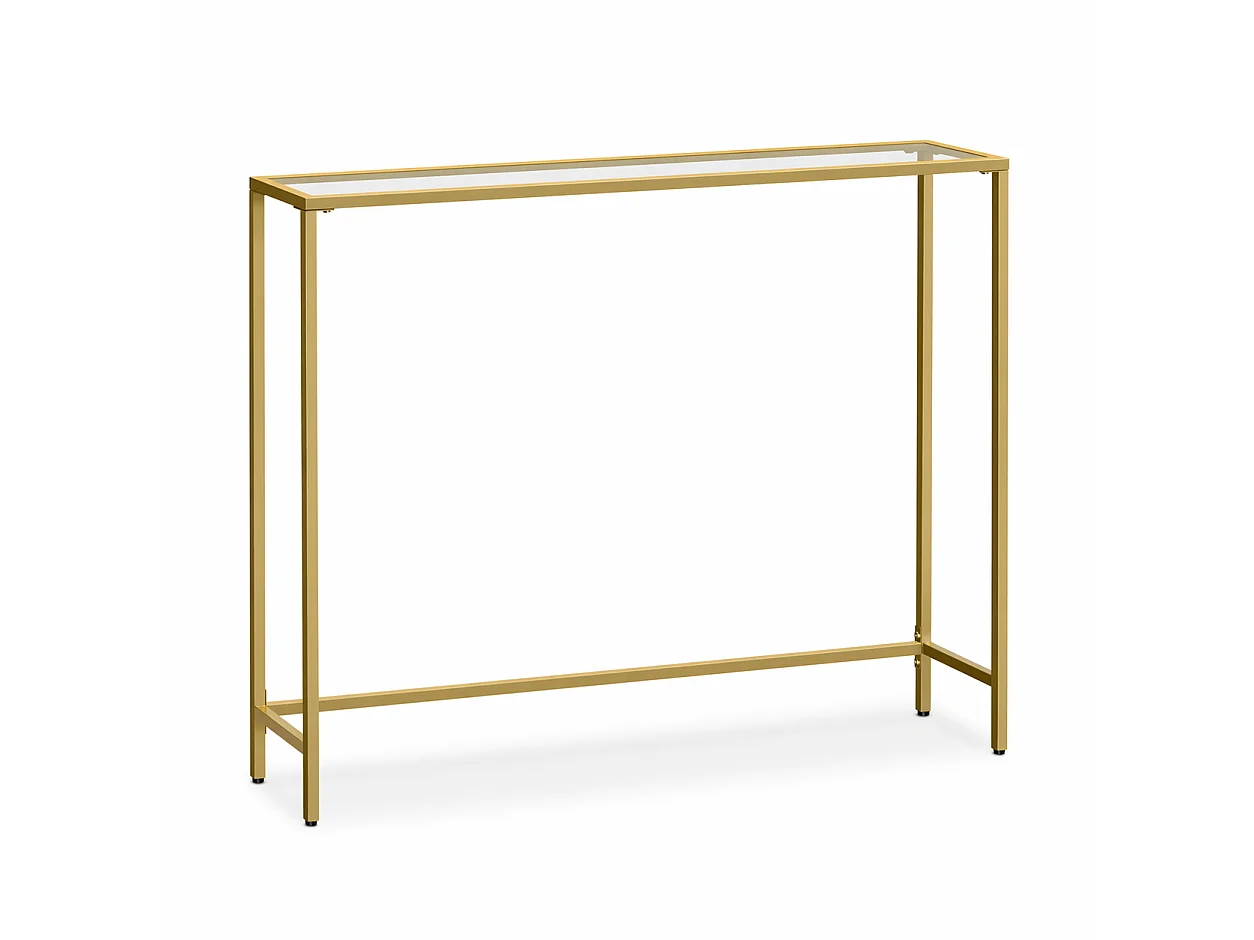 Konsolilaud 20x100x80 cm Hele kuld