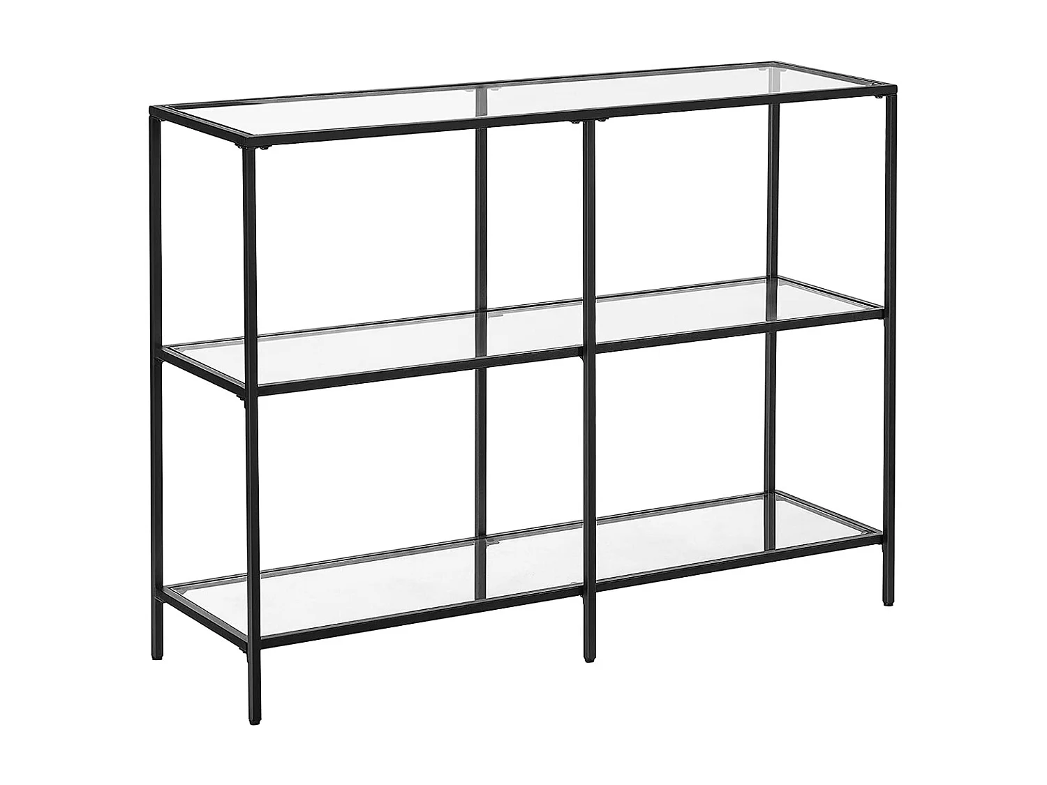 Consolle 30x100x73 cm nero