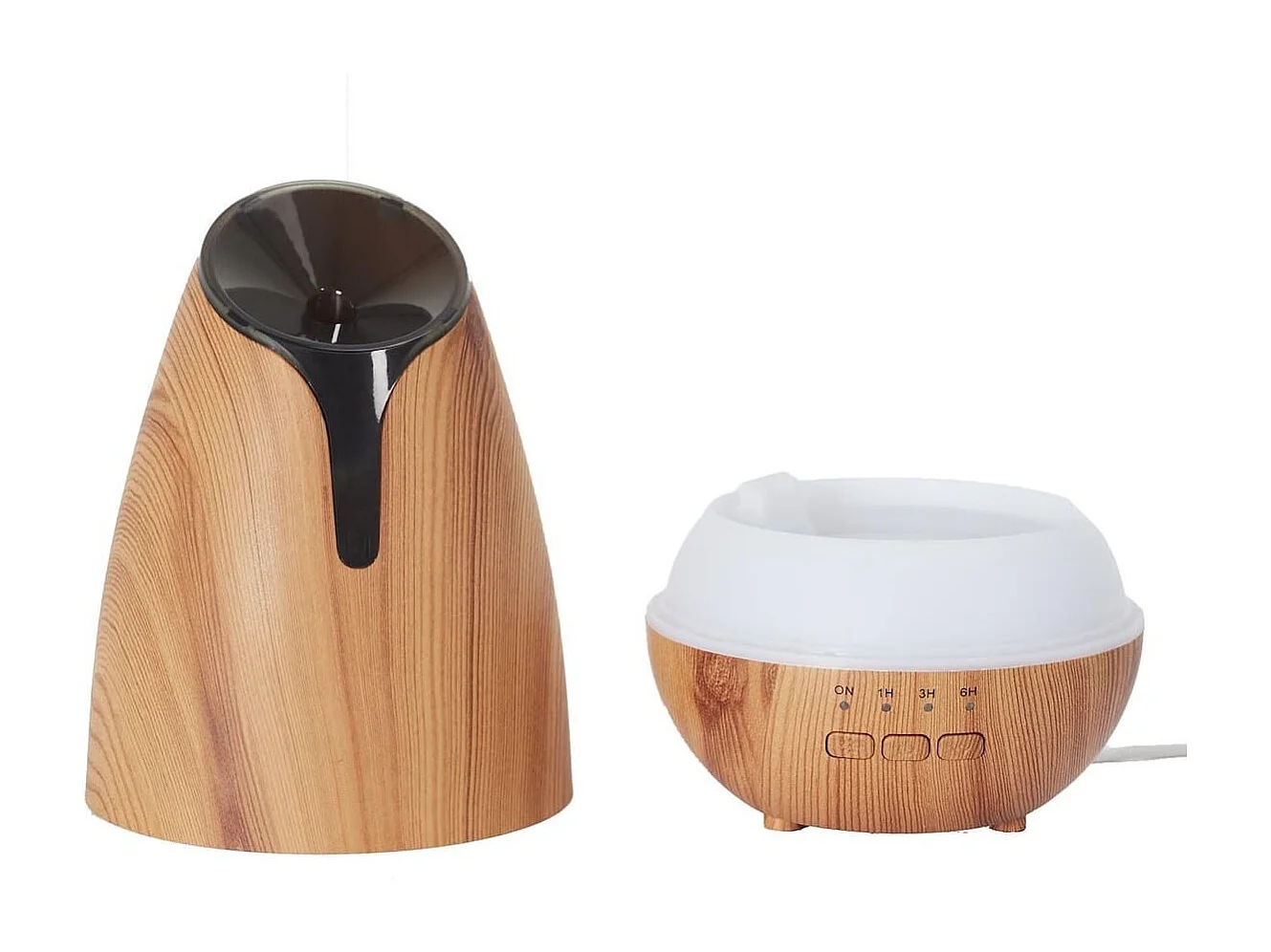 Diffuseur d'Huile Essentielle USB 120ML, Design Bois Naturel pour Votre Salon - CILOR