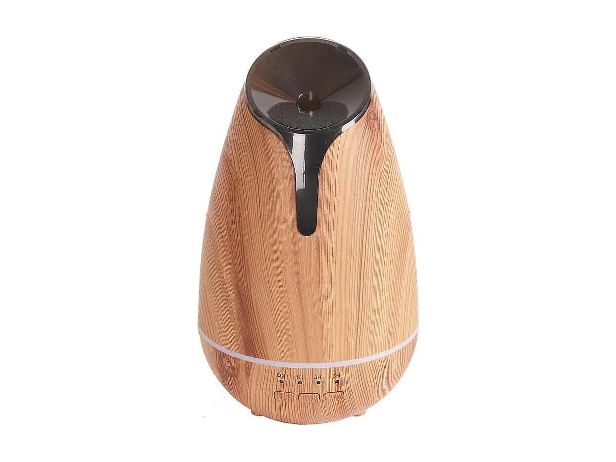 Diffuseur d'Huile Essentielle USB 120ML, Design Bois Naturel pour Votre Salon - CILOR