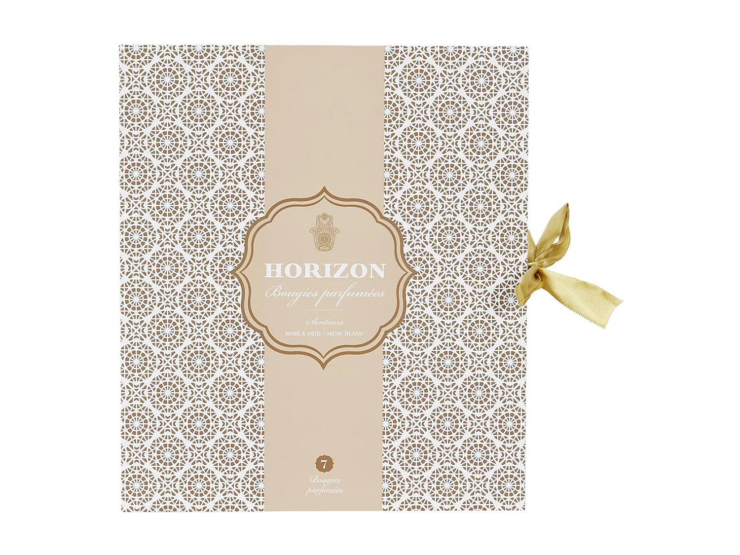 Coffret de 7 Bougies Parfumées Senteurs d'Orient - TANGER