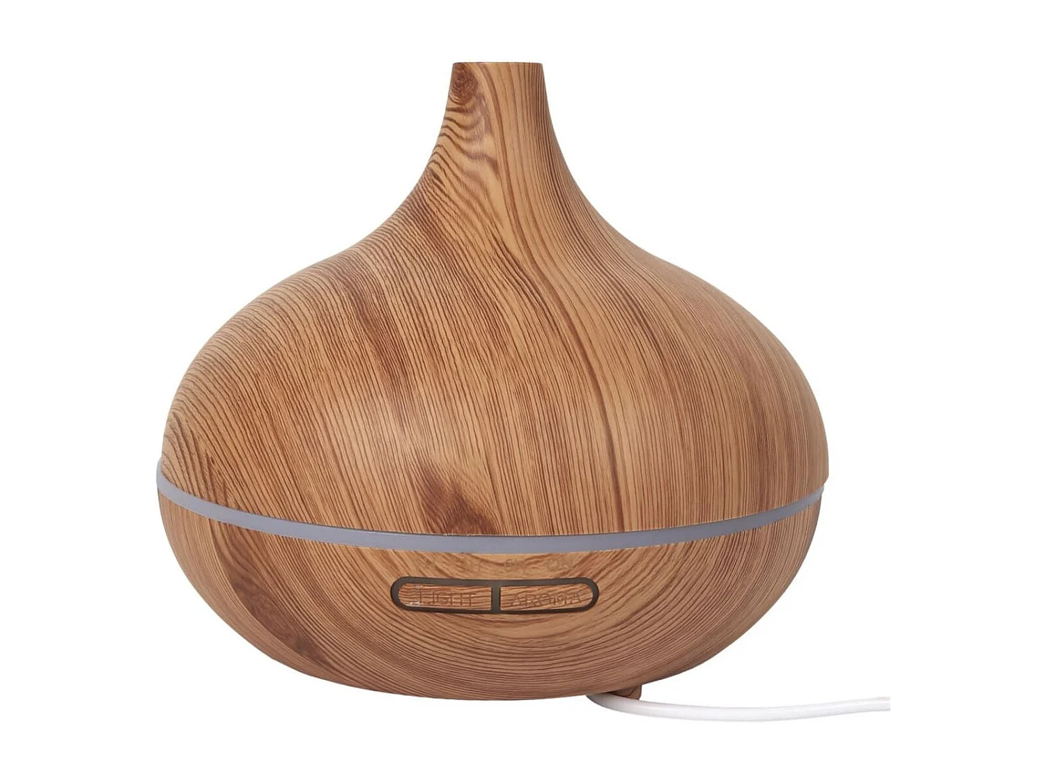 Diffuseur d'Huile Essentiel LED avec Finition Bois, Ambiance Parfumée et Élégante pour Maison - GIMAR