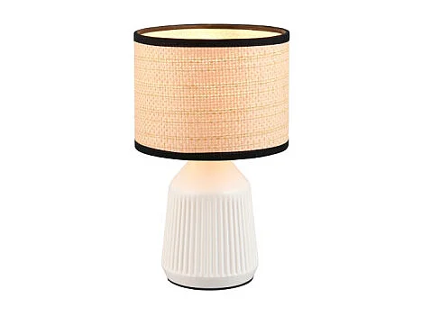 Lampe vintage en céramique 26 cm Formentera