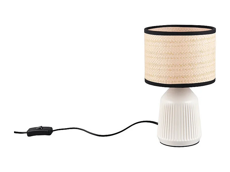 Lampe vintage en céramique 26 cm Formentera