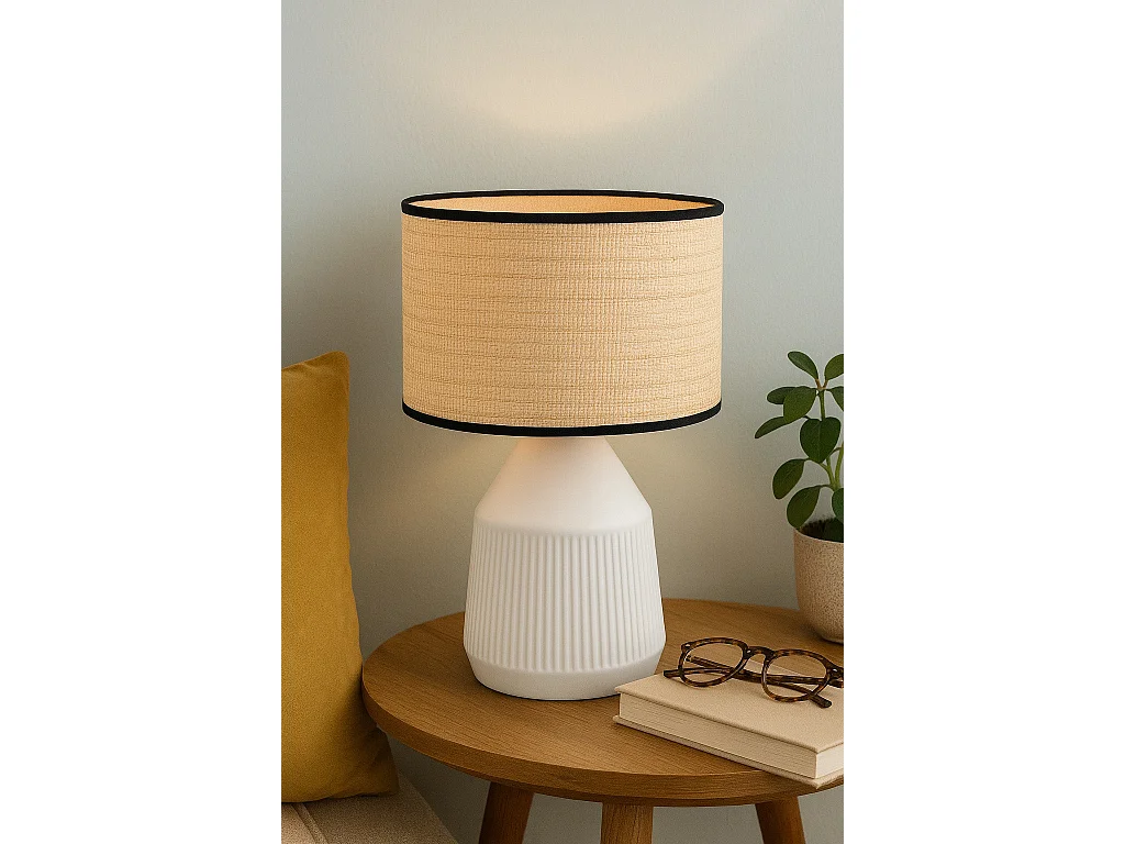 Lampe vintage en céramique Formentera