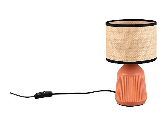 Lampe vintage en céramique 26 cm Formentera