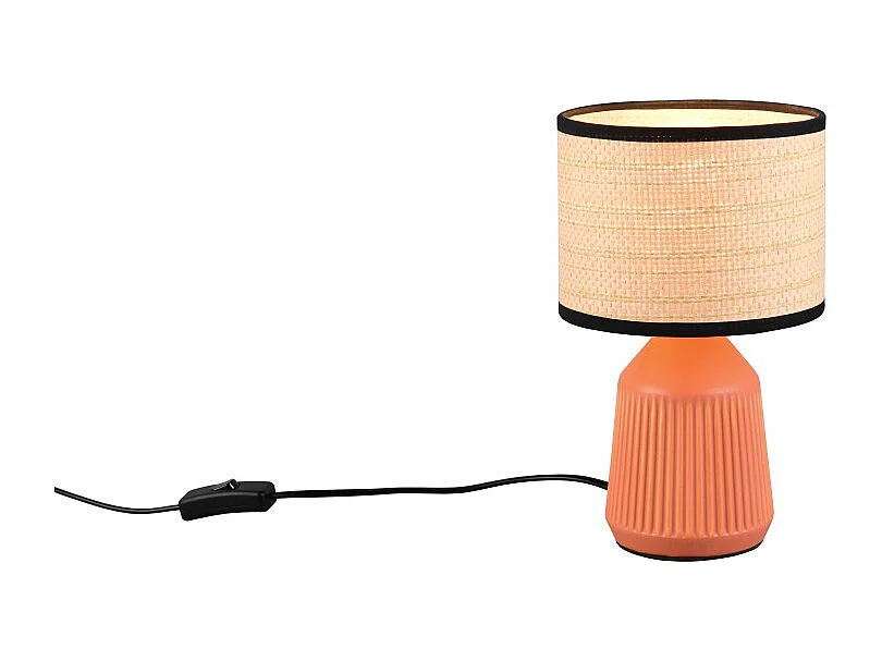 Lampe vintage en céramique 26 cm Formentera