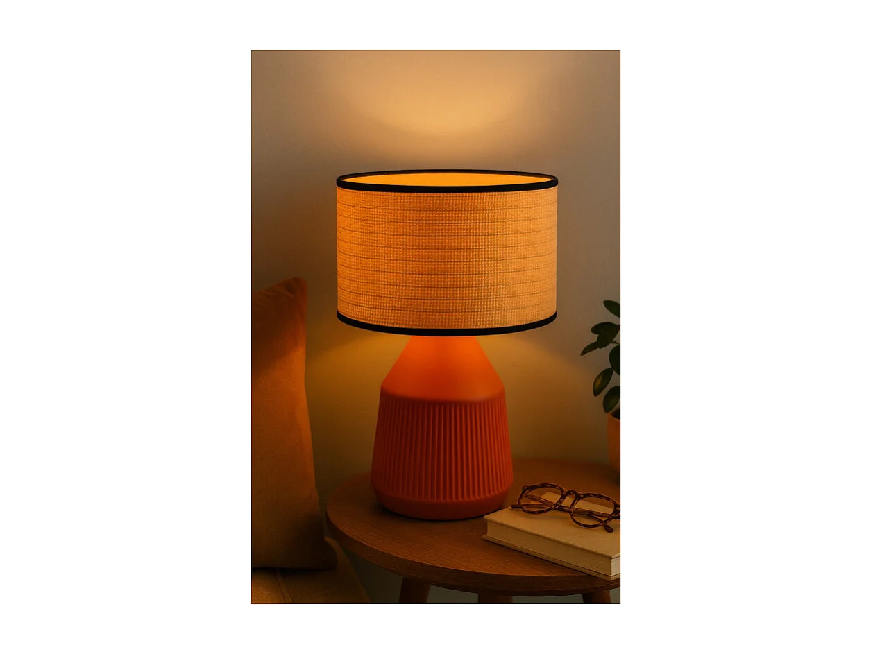 Lampe vintage en céramique Formentera