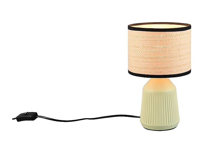 Lampe vintage en céramique 26 cm Formentera