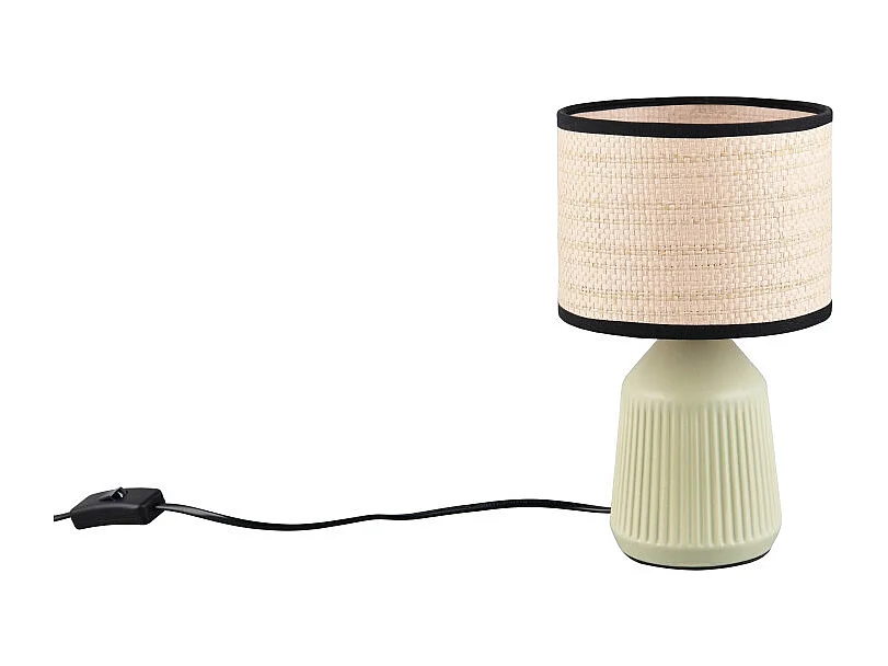 Lampe vintage en céramique 26 cm Formentera