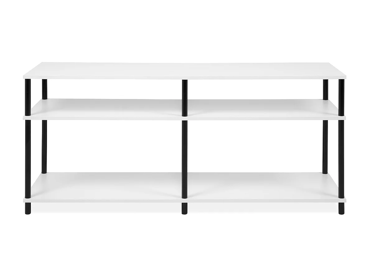 Szafka pod telewizor z 4 otwartymi wnękami L140 cm - NÉO