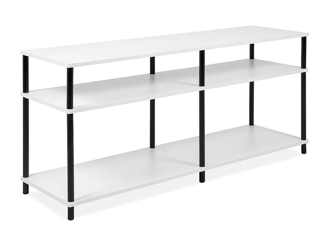 Szafka pod telewizor z 4 otwartymi wnękami L140 cm - NÉO