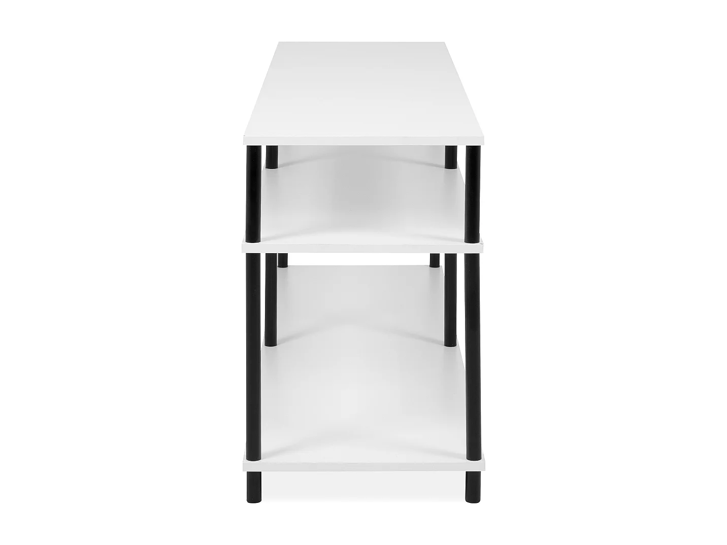 Szafka pod telewizor z 4 otwartymi wnękami L140 cm - NÉO