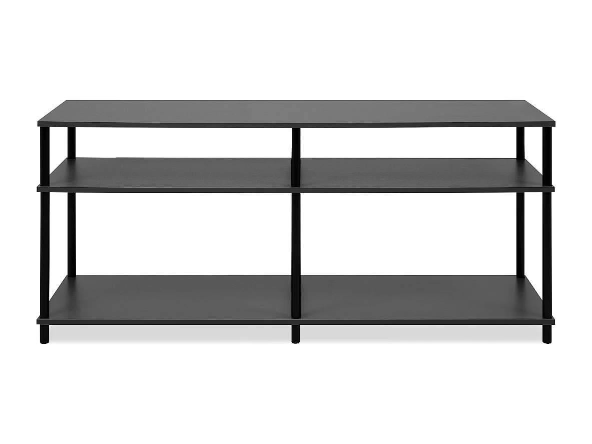 TV-Möbel mit 4 offenen Nischen L140 cm - NÉO