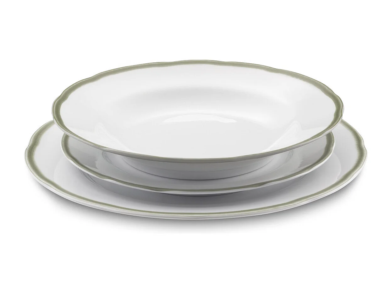 Scala Vert - Service 18 pièces