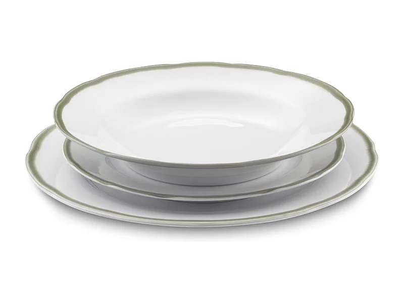 Scala Vert - Service 18 pièces