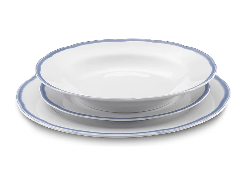 Scala Bleu - Service 18 pièces