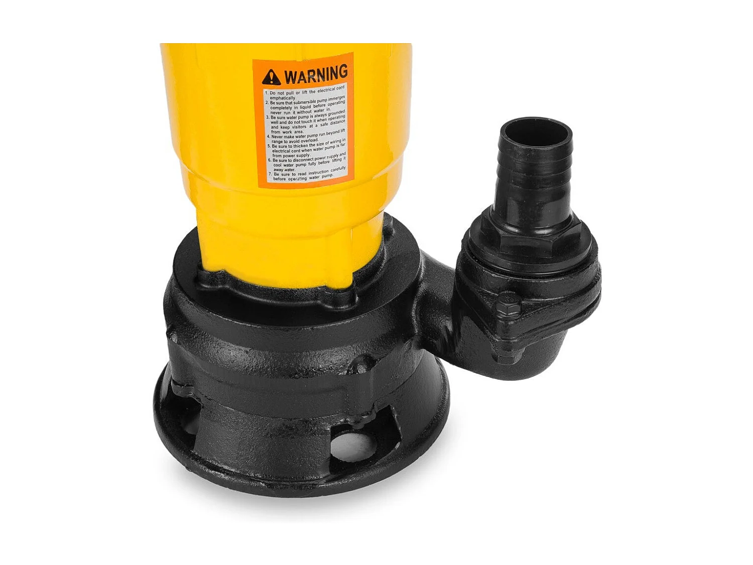 Pompe  vide cave pour fosse septique  avec broyeur