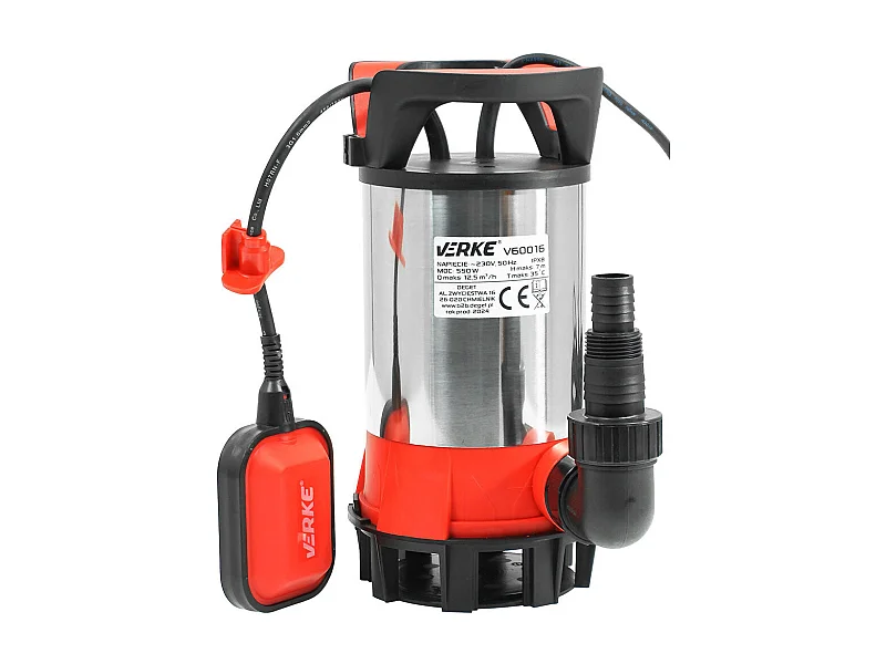 Pompe vide cave submersible Eau Sale Et Propre  550W avec flotteur