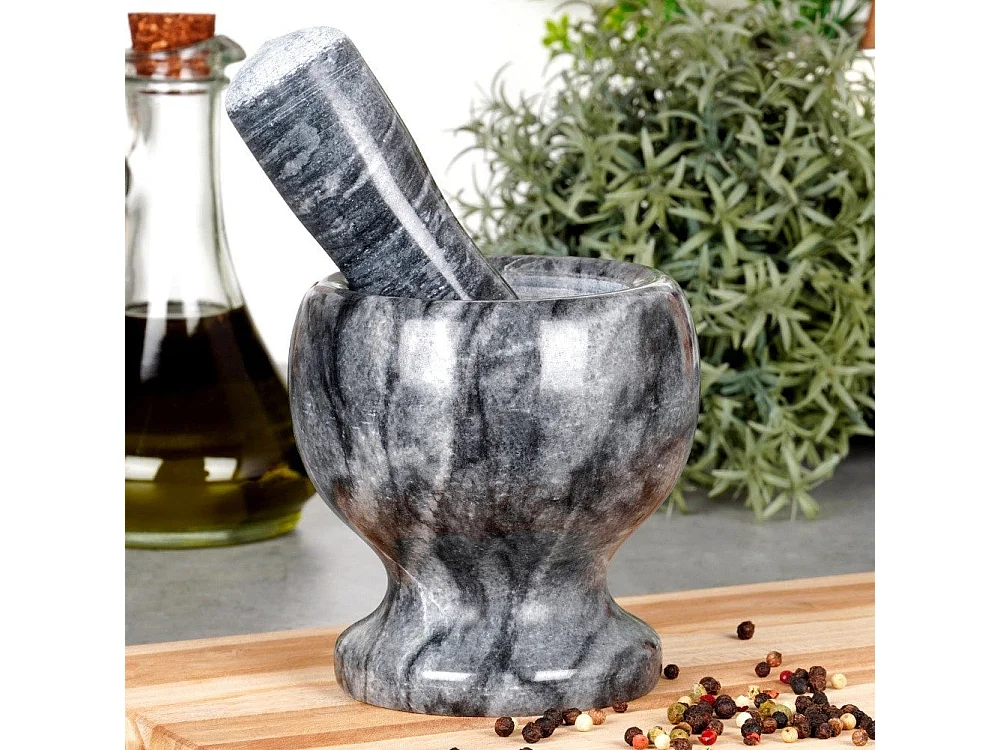 Pilon mortier en granit 11 cm