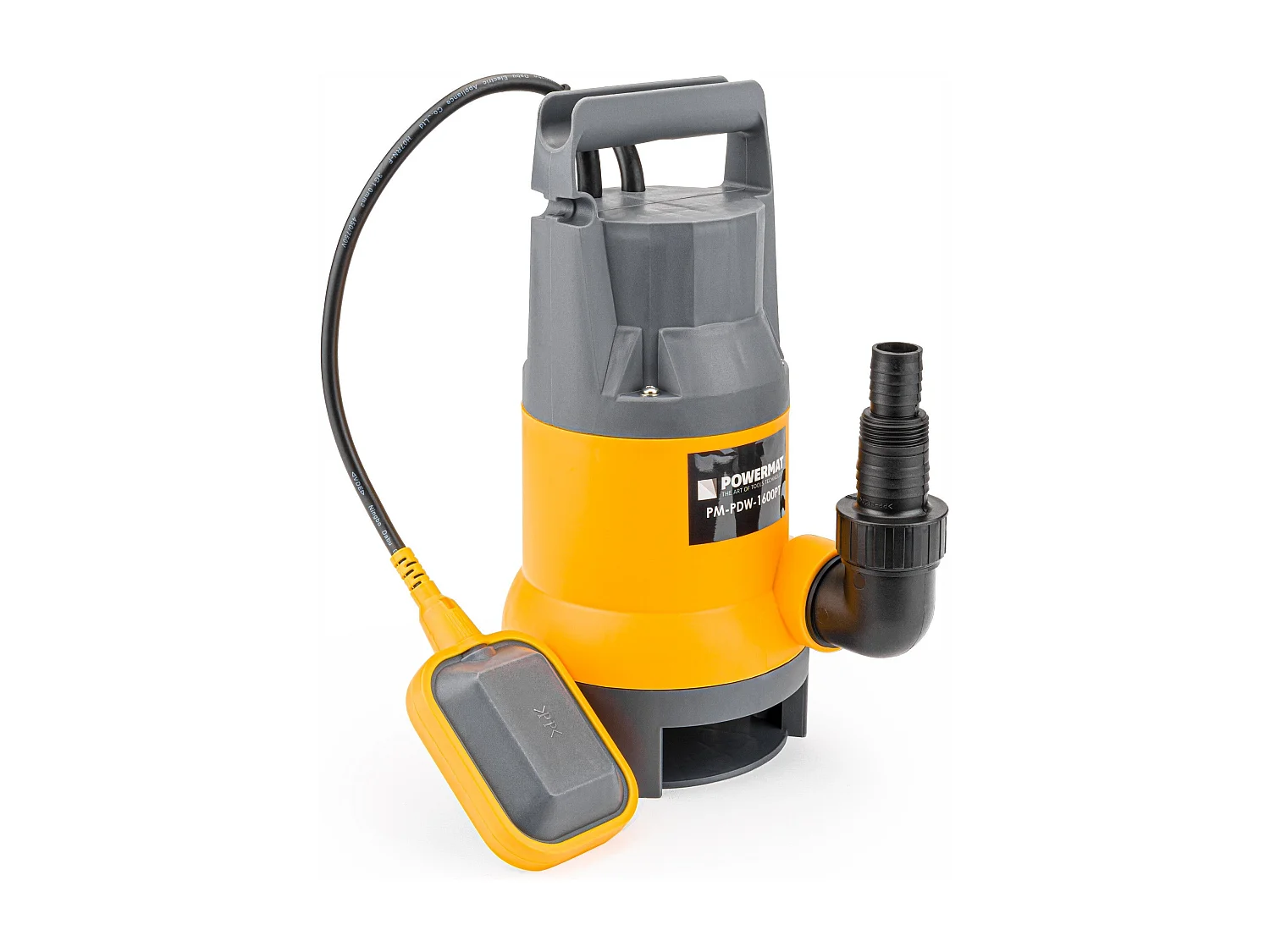 Pompe  vide cave submersible avec flotteur pour eaux sales propres, fosses septiques, 1600W