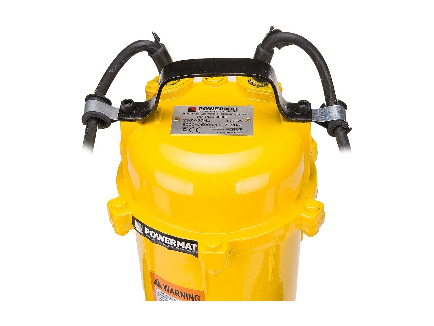 Pompe vide cave fosse septique avec broyeur  +Floteur