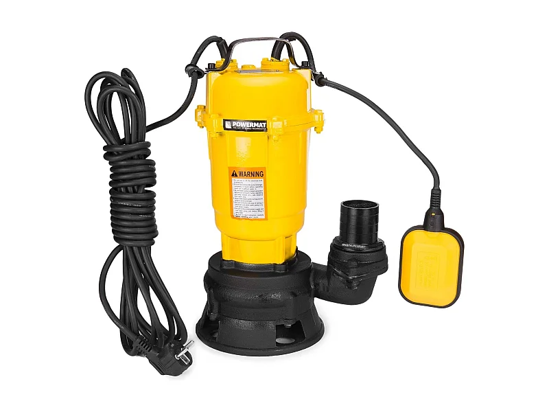 Pompe vide cave fosse septique avec broyeur  +Floteur