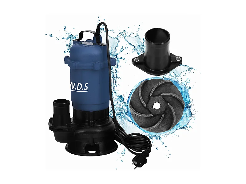 Pompe à eau vide cave 2850W 2" 30000l/h