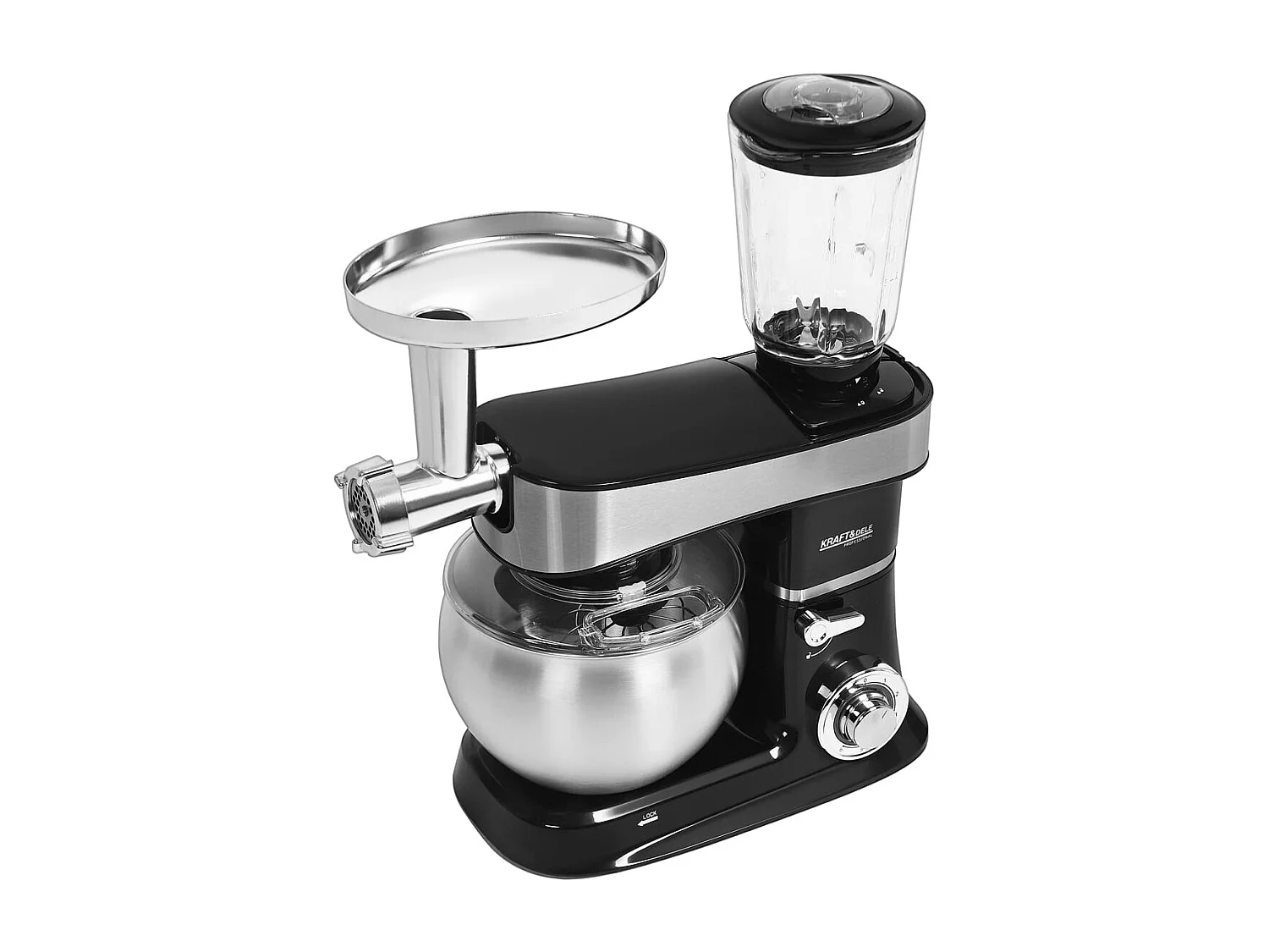 Robot De Cuisine Multifonction 3 En 1 6L 2200W Avec Accessoires Complets