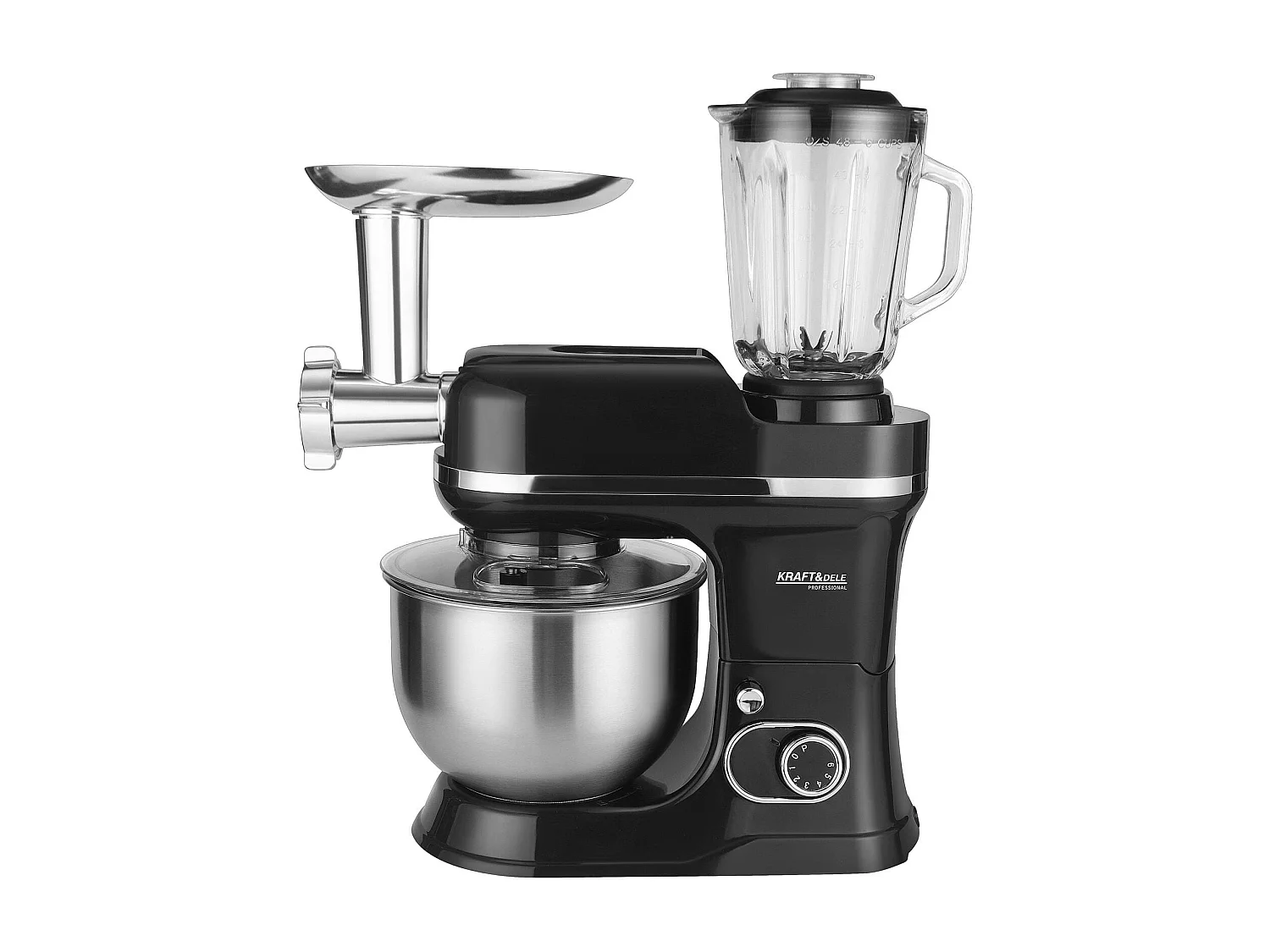 Robot de cuisine 3000 W Puissance 5 L Avec Accessoires Multifonctions