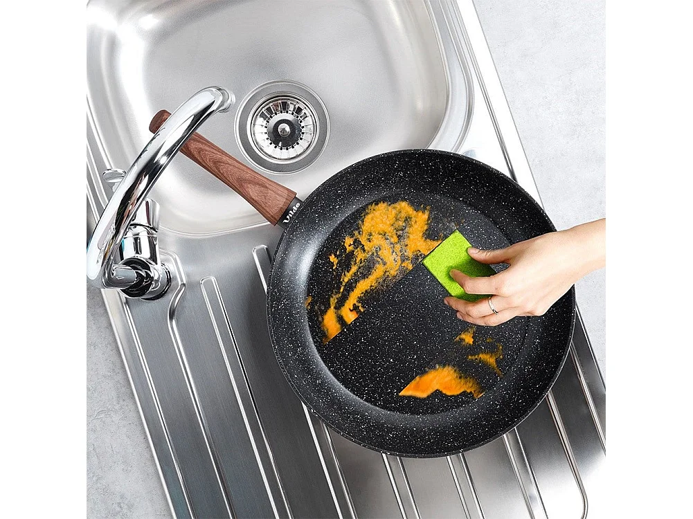 Poêle à frire anti adhésive granite 32 cm