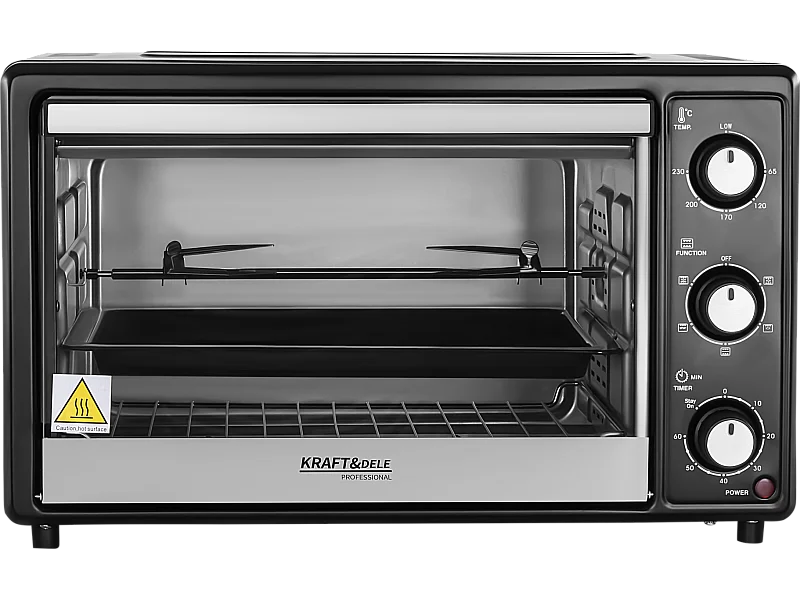 Four Électrique 48L 2000w Fonction Rôtissage + Accessoire