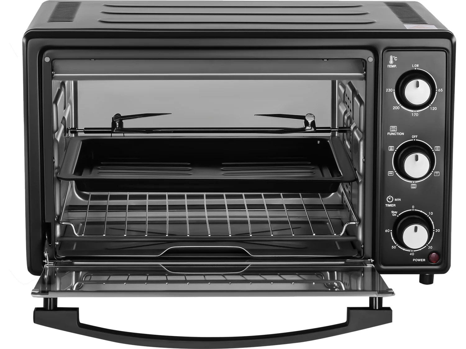 Four Électrique 30L 1650w Fonction Rôtissage + Accessoire