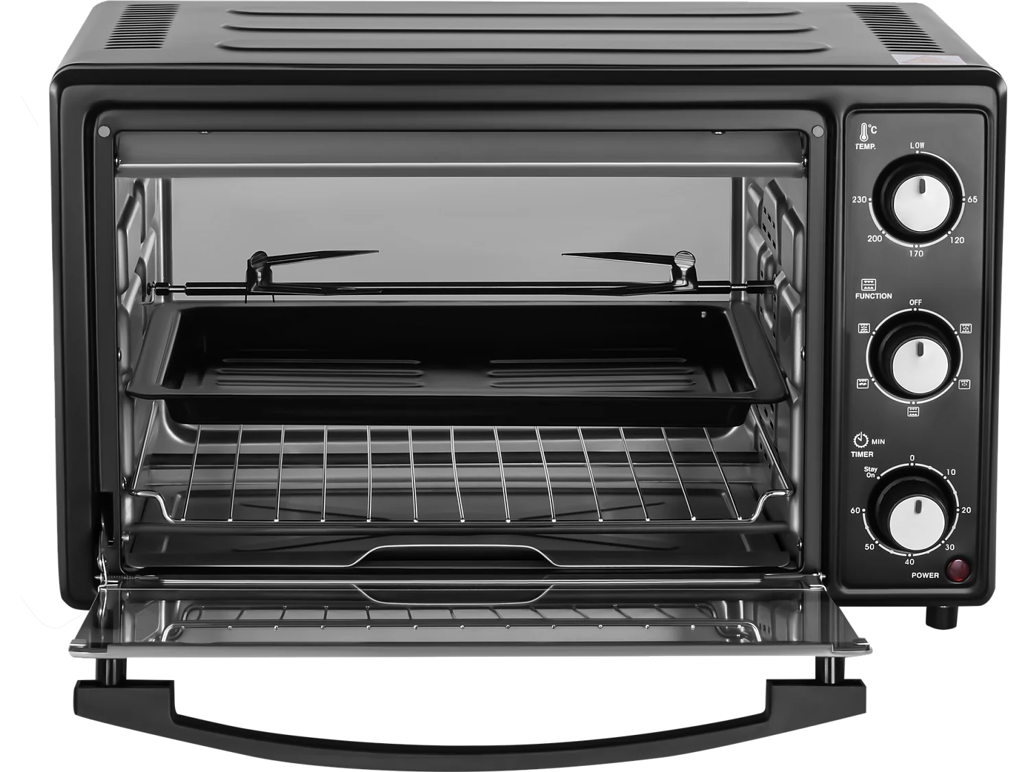 Four Électrique 30L 1650w Fonction Rôtissage + Accessoire