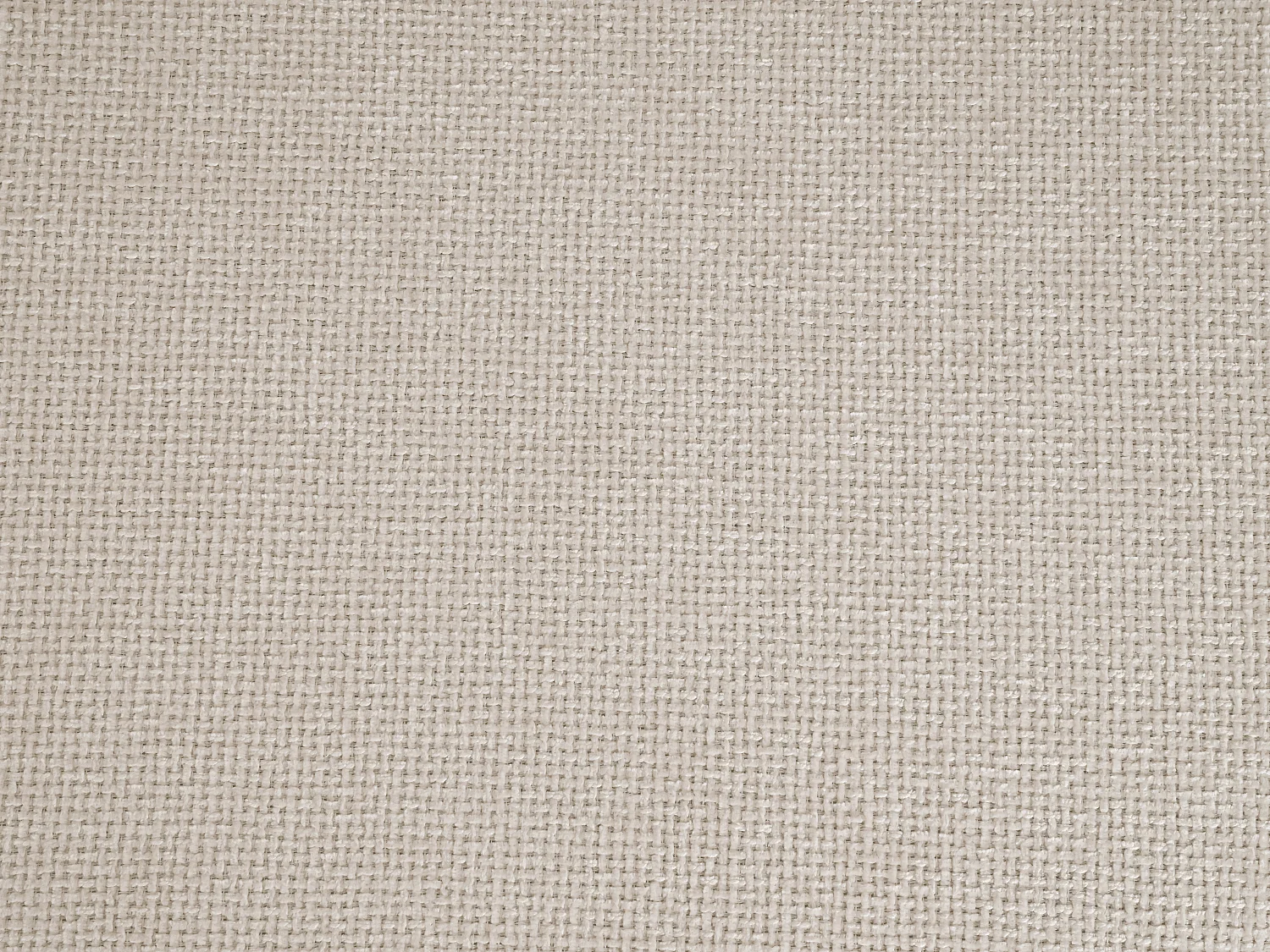 Lot de 6 chaises en tissu texturé et métal noir - Beige - ASILOVA