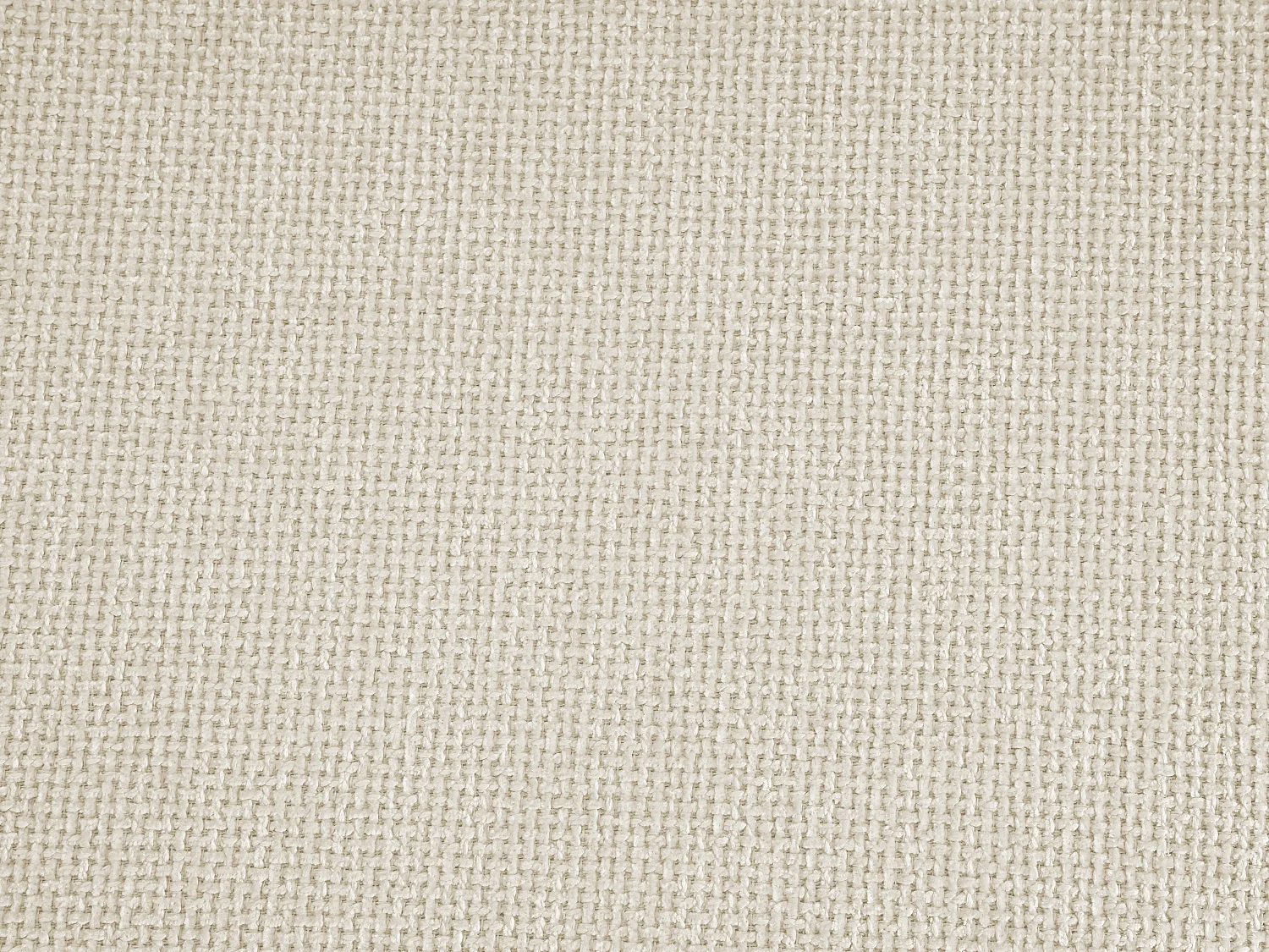 Lot de 6 chaises en tissu texturé et métal bronze - Crème - ASILOVA